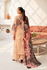Rangrez Luxury Lawn Collection'25 Vol-07 by Ramsha N-710